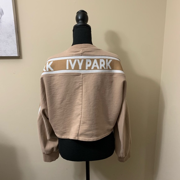 Ivy Park Cropped Logo Sweatshirt - Picture 5 of 7